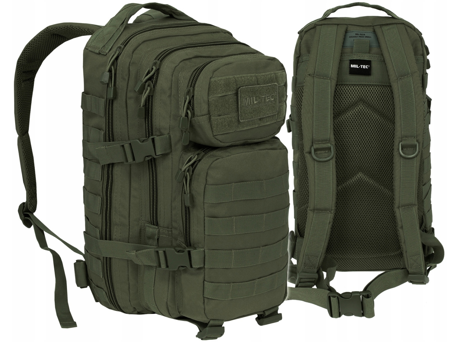 Plecak taktyczny Mil-Tec Assault Pack Small 20 l v olivovej farbe
